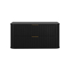 kupelnova skrinka elegance black 100 cm spredu