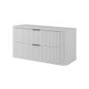 kupelnova skrinka pod umyvadlo elegance white 100 cm s uchytkami