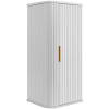 zavesna skrinka elegance white 79 biela ma oble hrany