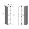 vysoka kupelnova skrinka elegance cashmere 139 ma oblu hranu rozmery