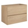 kupelnova skrinka pod umyvadlo simple svetly dub 80cm bez dosky