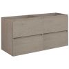 skrinka pod umyvadlo simple tmavy dub 120cm bez dosky