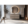 zostava do kupelne tmavy dub 120cn mini