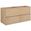 kupelnova skrinka simplet svetly dub 120cm bez dosky