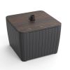 ZION DECO box walnut grafit