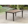 DEFUTU 16 stol walnut grafit pekny