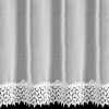 Krátka záclona HESTIA PU | biela 150 x 70 cm