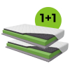 penovy matrac nexa silver specifikacie 1+1