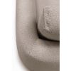 dizajnove kreslo calino loop 6 bezova detail zhora