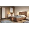 AUNERA postel 160x200 hneda moderna