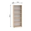 SOLIDE regal 02 rozmer