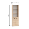 SOLIDE regal 03 rozmer