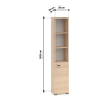 SOLIDE regal 04 rozmer