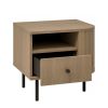 VAOLIA dub cremona nocny stolik 801 otvorena zasuvka