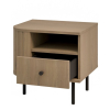 VAOLIA dub cremona nocny stolik 801 otvoreny