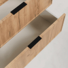 moderna skrinka pod umyvadlo slim dub craft 60 cm otvorena