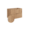 moderna skrinka pod umyvadlo slim dub craft 80 cm dekor