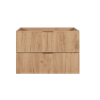 moderna skrinka pod umyvadlo slim dub craft 80 cm ma dve zasuvky
