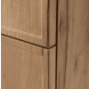 vysoka skrinka do kupelne slim dub craft zlaty detail dekor