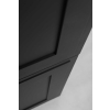 vysoka zavesna skrinka classic cierna detail dvierka 2
