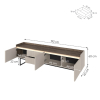 GALO tv stolik LG 06 rozmery