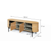 TORTO tv stolik tr 05 rozmery
