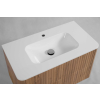 kupelnova skrinka pod umyvadlo linea dub craft 80 cm s umyvadlom detail
