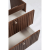 skrinka pod umyvadlo bello 60 cm oak walnut otvorena
