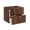 skrinka pod umyvadlo bello 60 cm oak walnut otvorene zasuvky