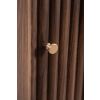 zavesna skrinka bello oak walnut detail dvierka