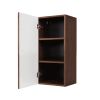 zavesna skrinka bello oak walnut otvorena 2