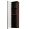 vysoka zavesna skrinka bello oak walnut otvorena
