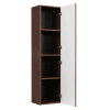 vysoka zavesna skrinka bello oak walnut otvorena 2