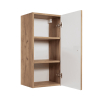 zavesna skrinka bello oak craft otvorena