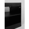 Skrinka pod umývadlo FLOW BLACK 802D | 80 cm detail zadnej strany