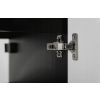 Skrinka pod umývadlo FLOW BLACK 802D | 80 cm detail otvarania