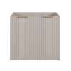Skrinka pod umývadlo FLOW Cashmere 60 2D | 60 cm bezove prevedenie