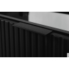 Skrinka pod umývadlo FLOW Black 60 2D | 60 cm cierna uchytka
