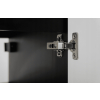 Skrinka pod umývadlo FLOW Black 60 2D | 60 cm detail praktickeho prevedenia