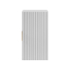 Závesná skrinka do kúpeľne FLOW White 68 cm zatvorené dvierka
