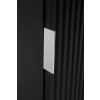 Závesná skrinka do kúpeľne FLOW Black 68 cm detail uchytky