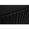 Závesná skrinka do kúpeľne FLOW Black 68 cm detail krasneho dizajnu