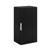 Závesná skrinka do kúpeľne FLOW Black 68 cm