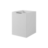 Skrinka pod umývadlo FLOW White 40 1D | 40 cm v nadcasovom bielom dizajne