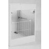 Skrinka do kúpeľne FLOW White 40 1D s košom | 40 cm zadna strana