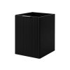 Skrinka do kúpeľne FLOW Black 40 1D s košom | 40 cm v atraktivnej ciernej