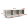 ARTZEN tv stolik 180 cashmere