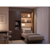 BED CONCEPT dub dunin postel bc 03 zostava osvetlena