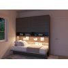 BED CONCEPT dub dunin postel BC 06 zostava osvetlena