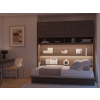 BED CONCEPT dub dunin nadstavec bc 10 zostava osvetlena